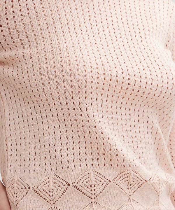 Saco Manga Larga Con Lurex