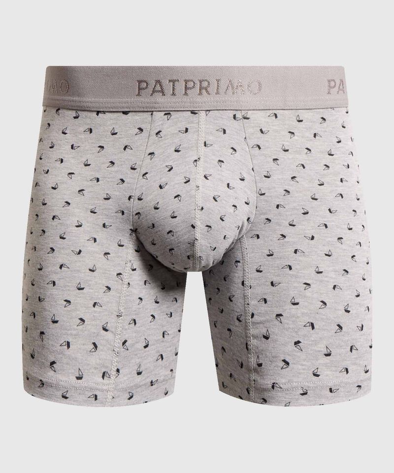 Set x5 B&oacute;xers Largos Ergon&oacute;micos con Detalles para Hombre