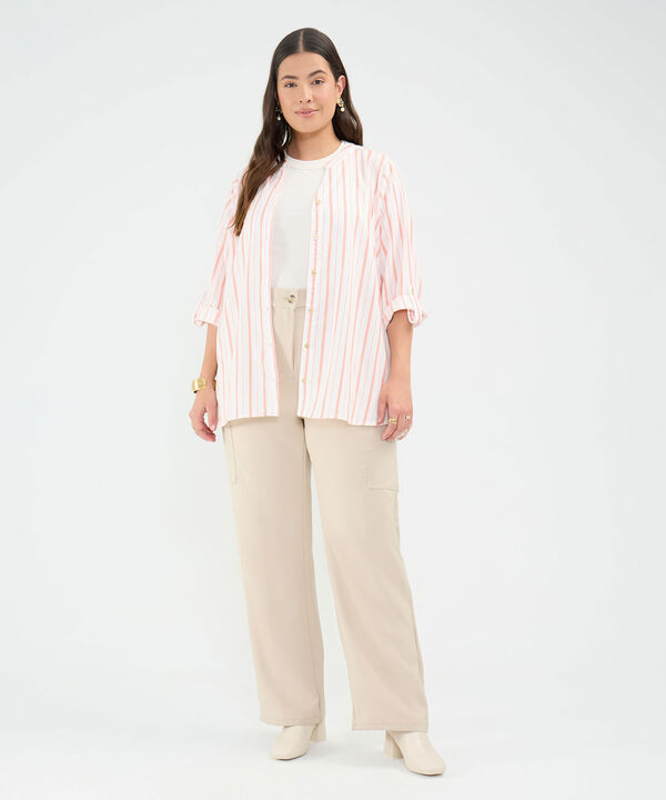 Blusa a Rayas image number null