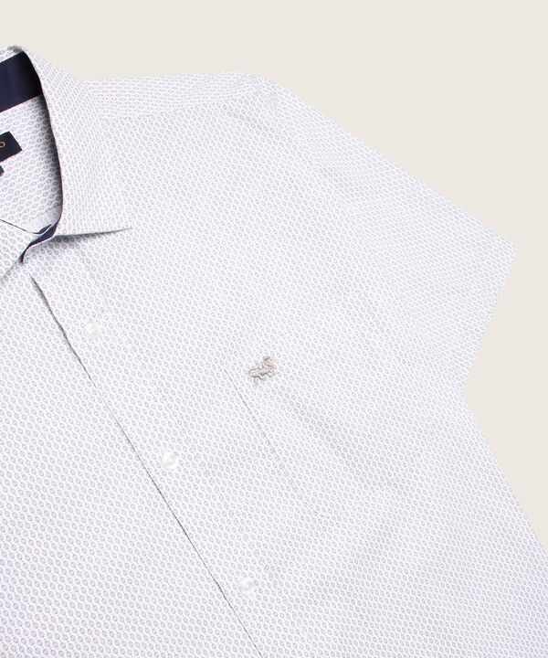 Camisa Manga Corta Con Bolsillo image number null