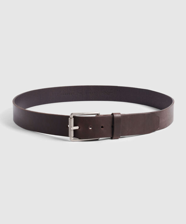 Cinturón de Correa Ancha Hebilla Clásica Para Hombre image number null