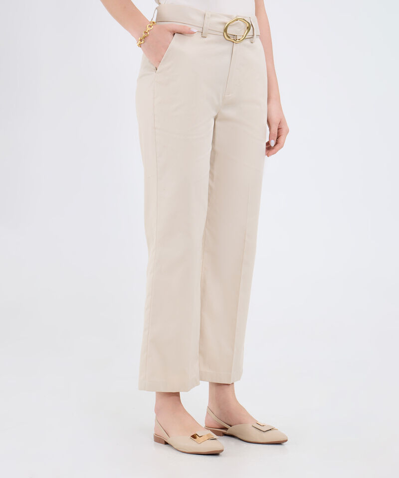Pantalón Con Cinturon Incluido