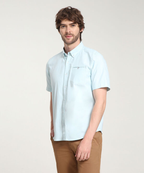 Camisa Manga Corta Unicolor