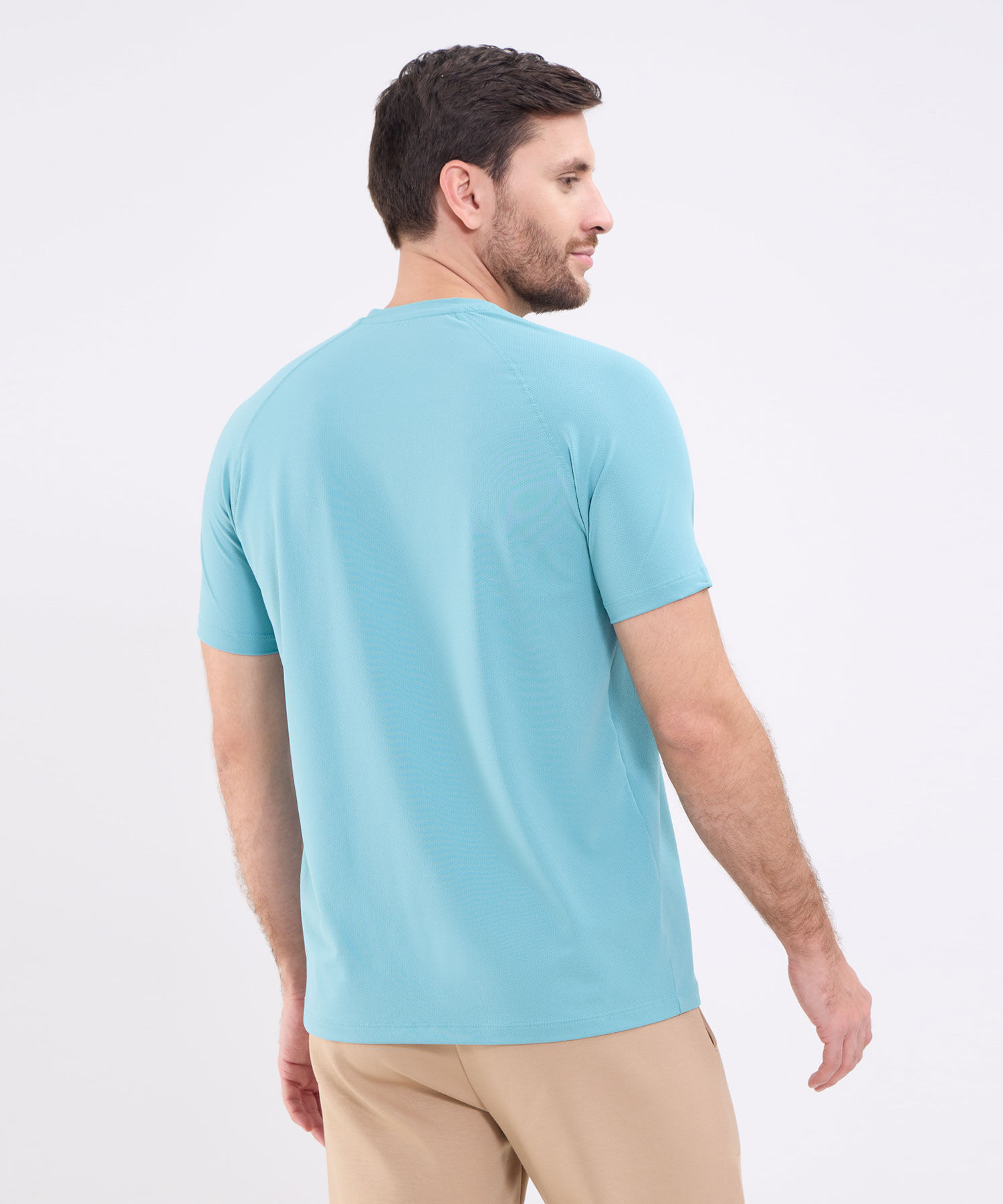 Camiseta Con Textura Para Hombre
