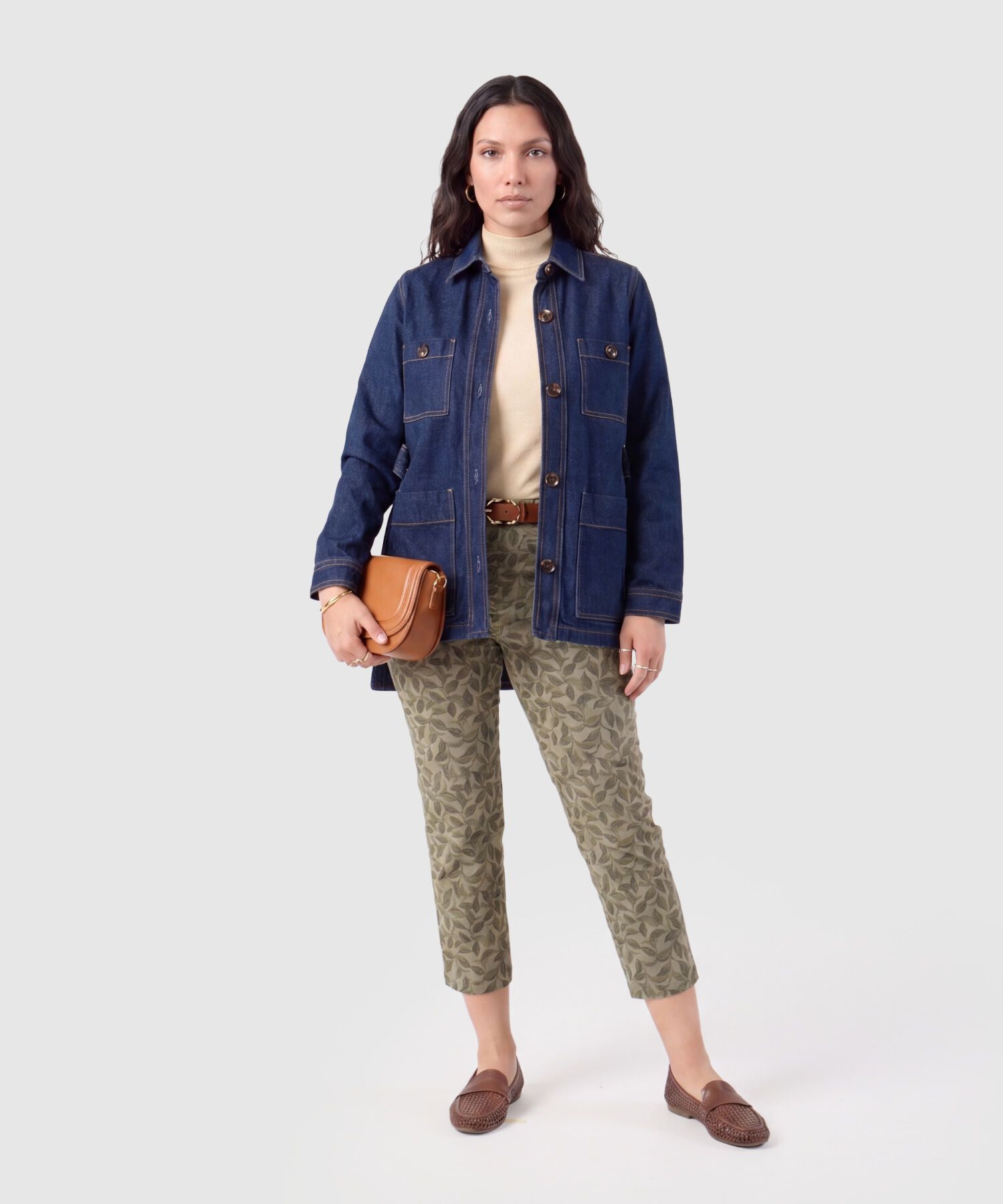 Pantal&oacute;n Capri Estampado Mujer