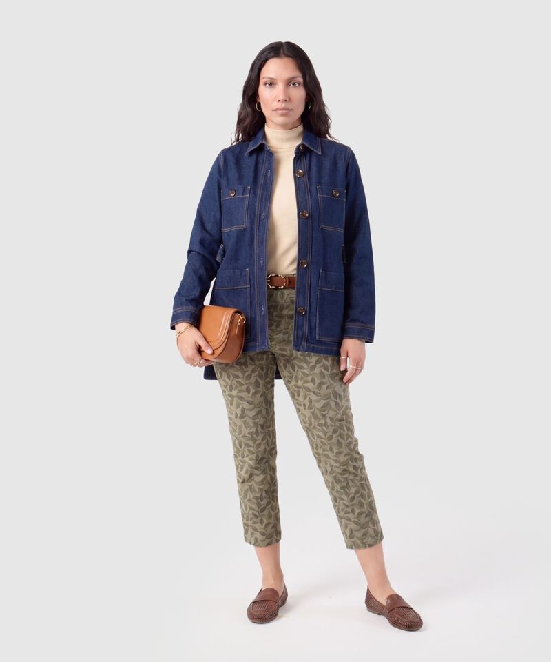 Pantal&oacute;n Capri Estampado Mujer