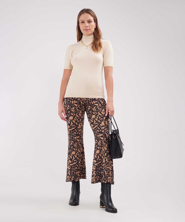 Leggins Tipo Flare Estampado