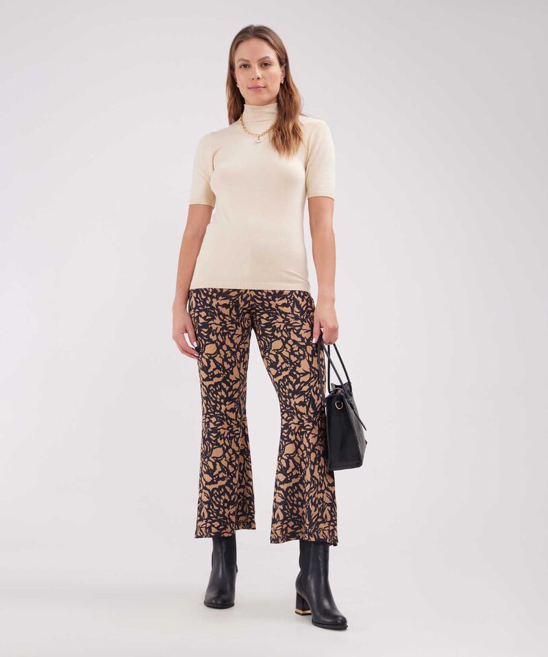 Leggins Tipo Flare Estampado