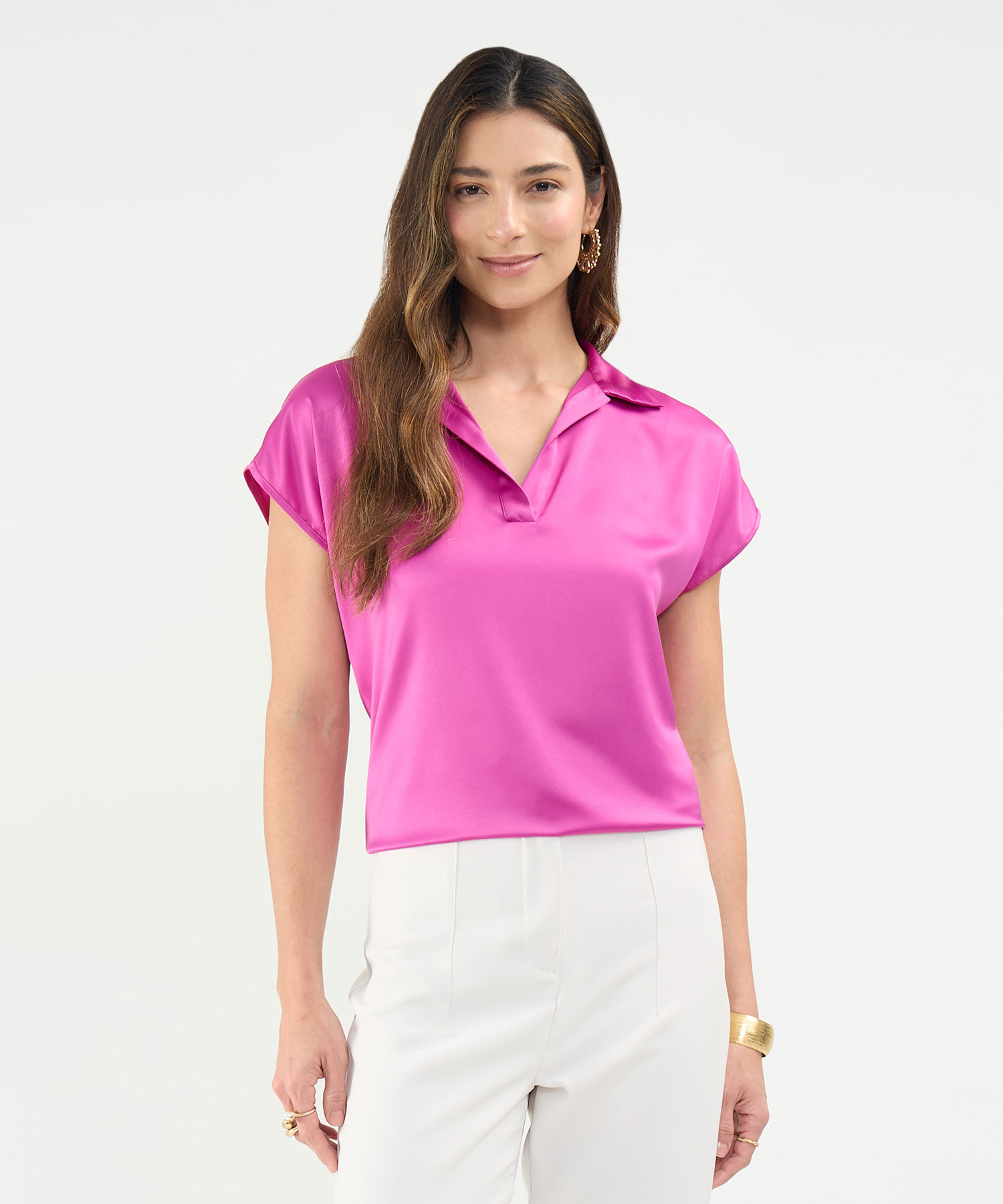 Blusa Satinada