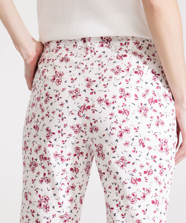 Pantalón Capri Estampado