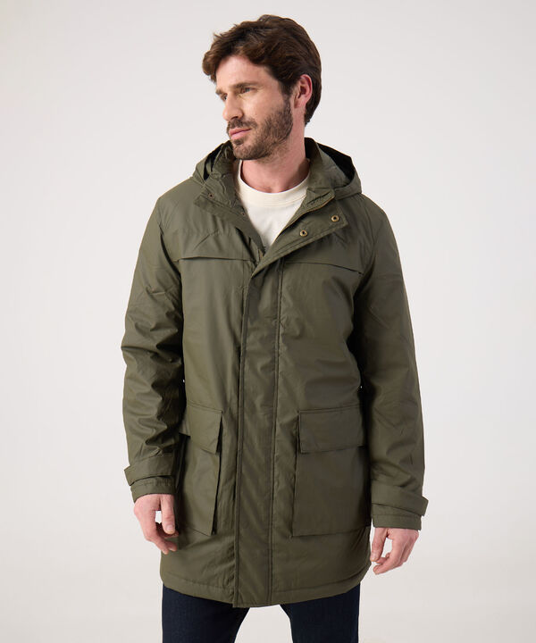 Chaqueta Parka Unicolor  image number null