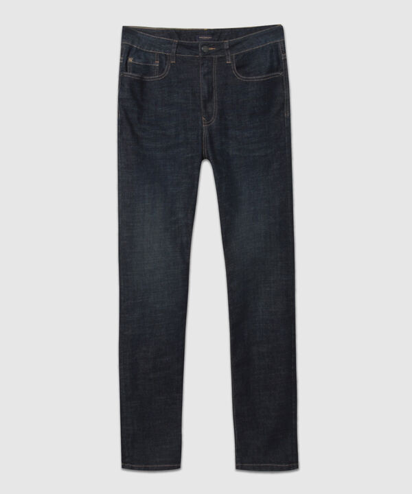 Jean Slim Fit Tono Azul Oscuro