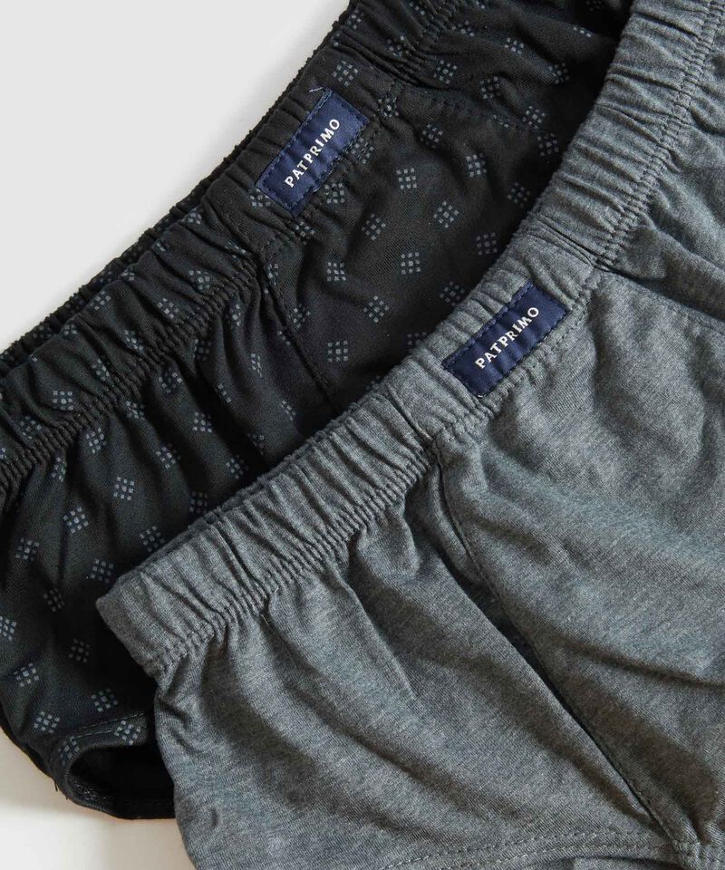 Pack X2 Calzoncillos Estampados Para Hombre