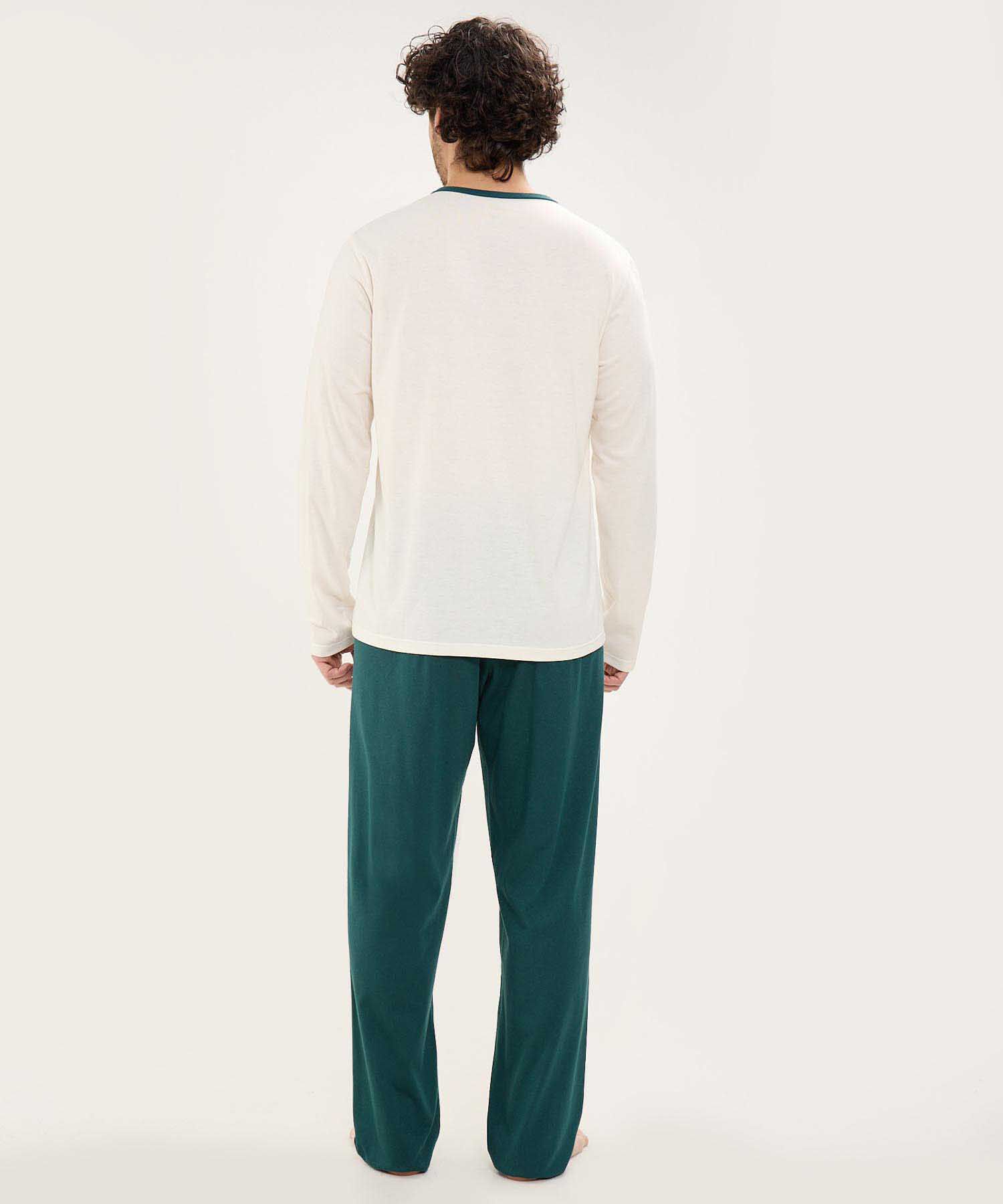 Conjunto de Pijama Manga Larga