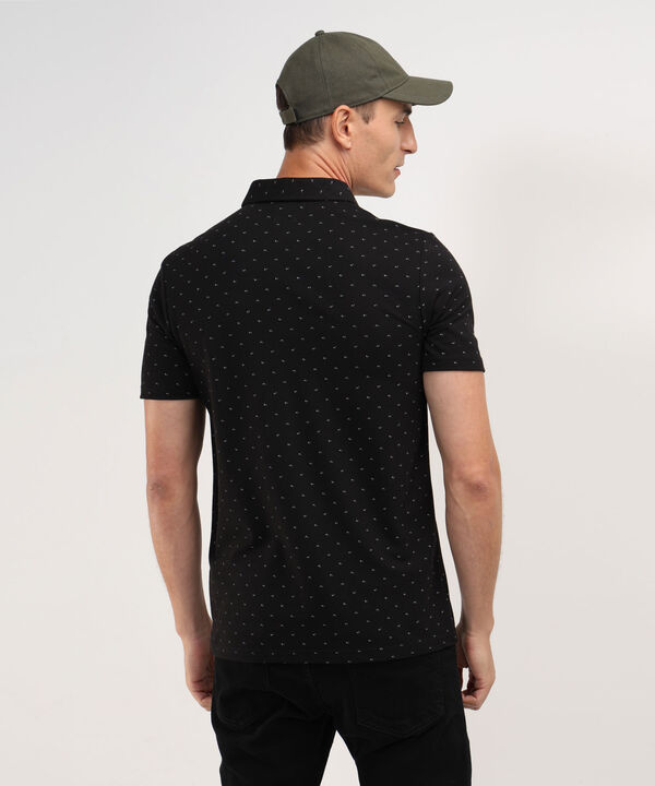 Polo Cuello Maquina Estampada
