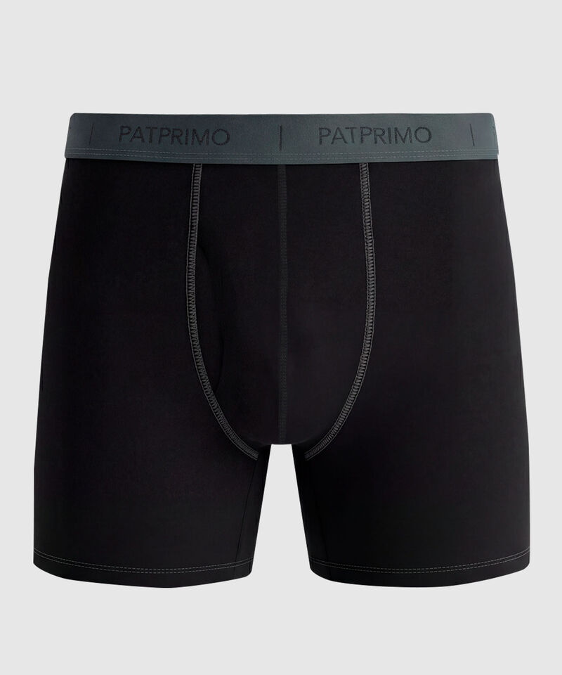 B&oacute;xer Ajustado con Banda El&aacute;stica para Hombre