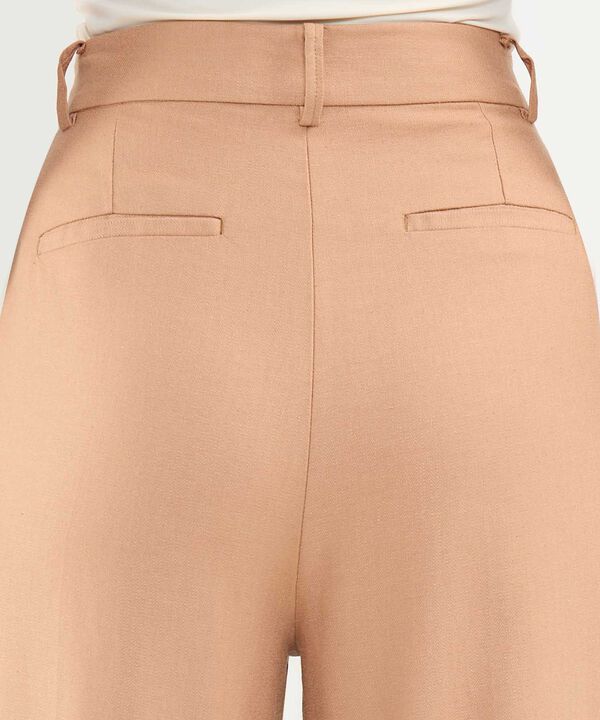 Pantalón en Efecto Lino