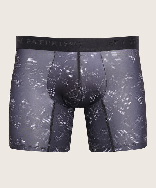 Boxer Medio Estampado En Microfibra  image number null