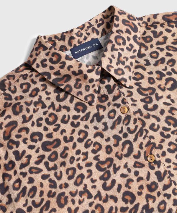 Camisa Estampada Para Mujer Curvy image number null