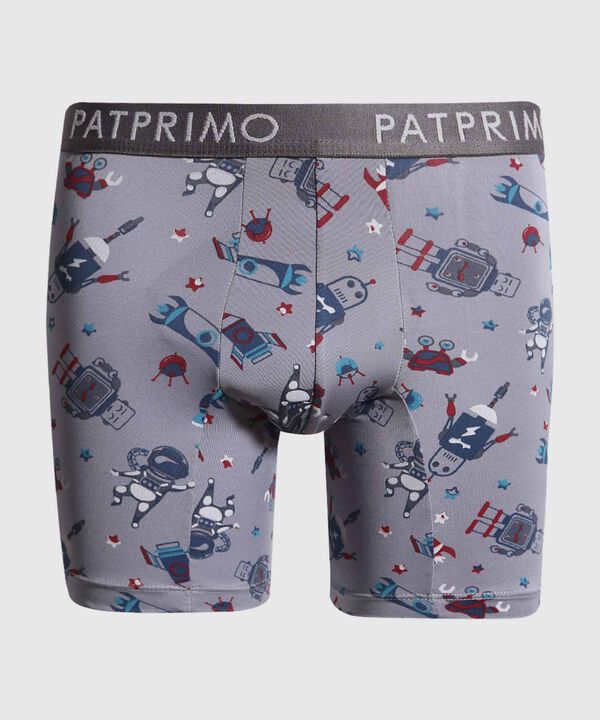 Pantaloncillo Boxer Estampado En Microfribra Junior 