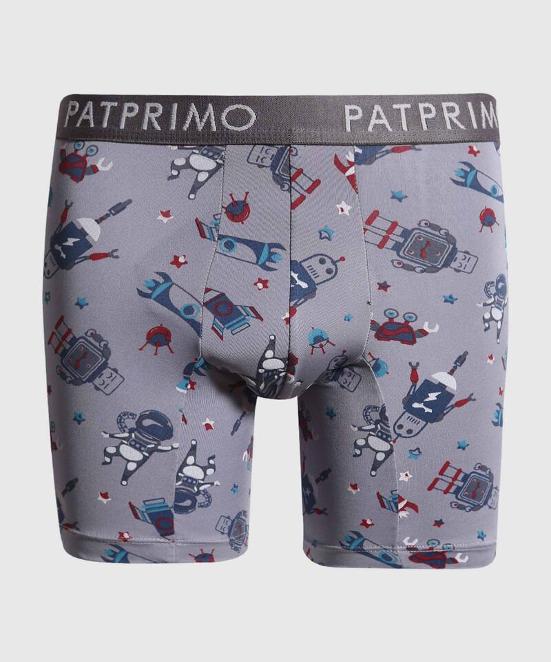 Pantaloncillo Boxer Estampado En Microfribra Junior 