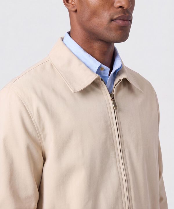 Chaqueta Unicolor Para Hombre