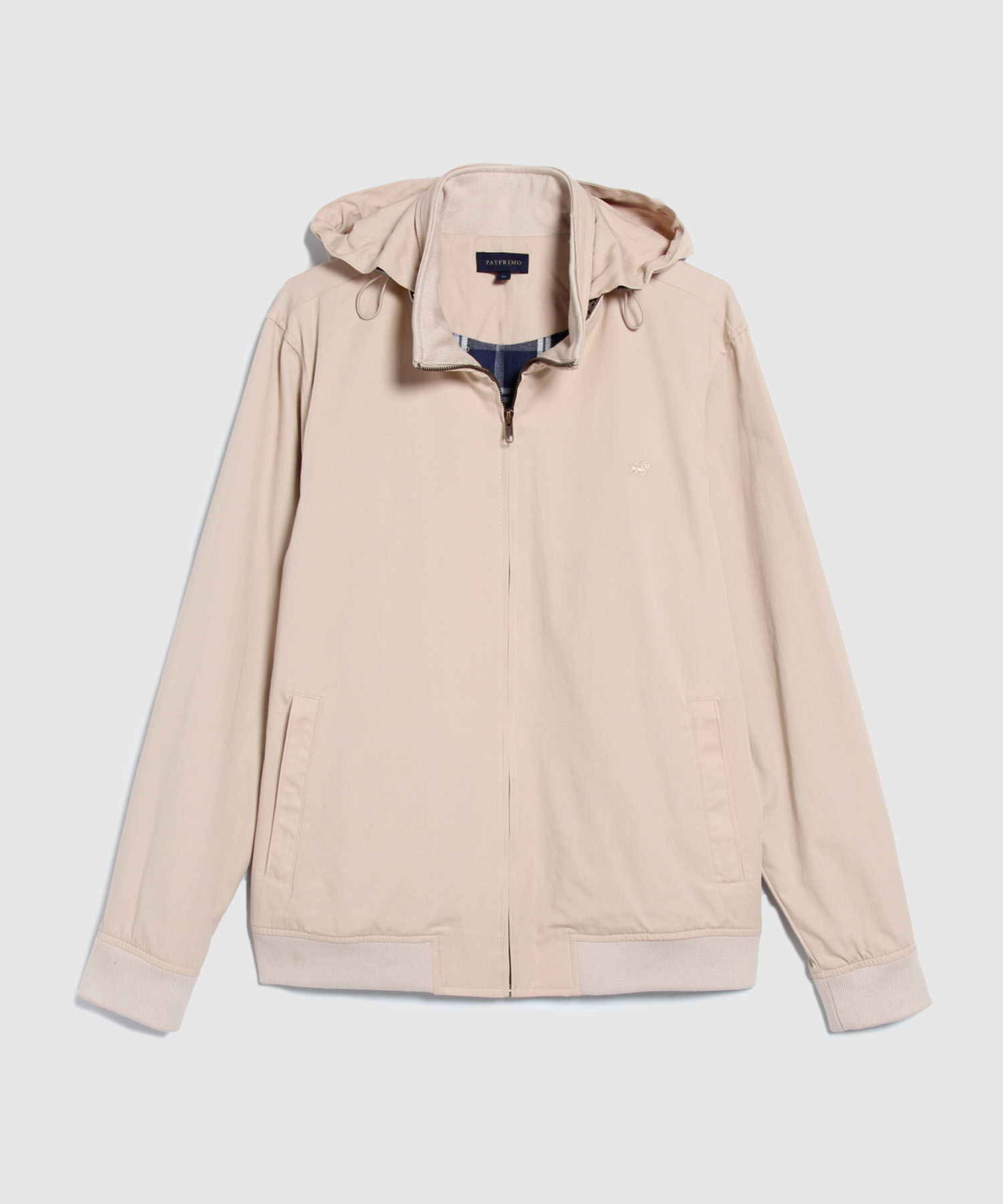 Chaqueta Cuello Alto Forrada