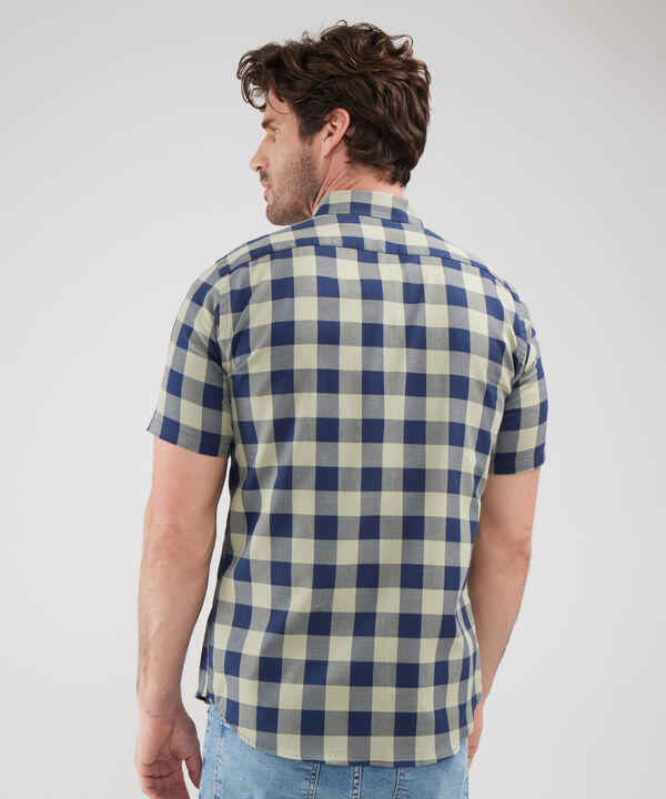 Camisa Manga Corta Preteñido