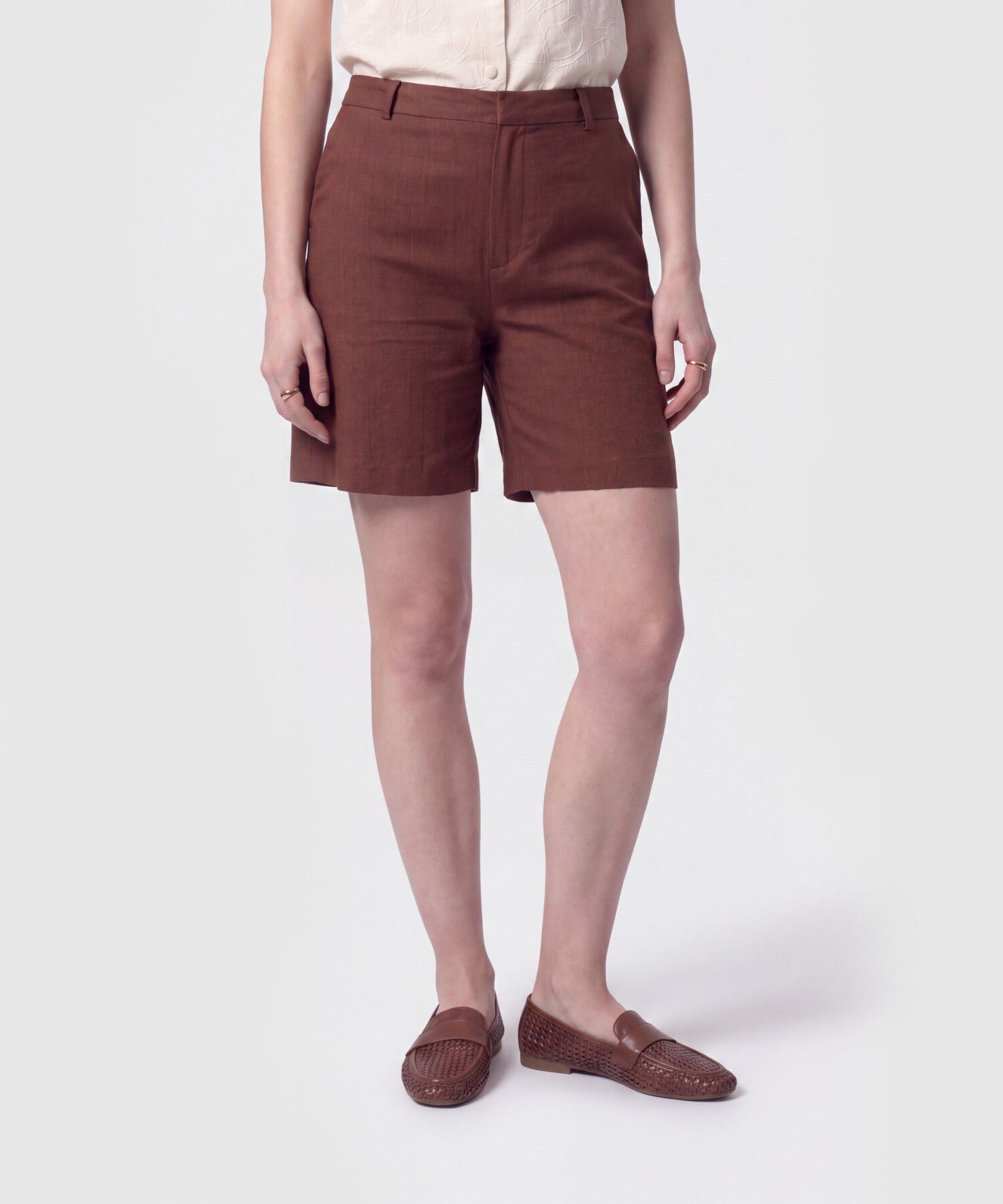 Bermuda Sastrera Para Mujer