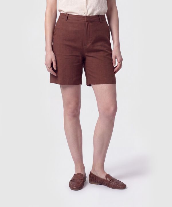 Bermuda Sastrera Para Mujer