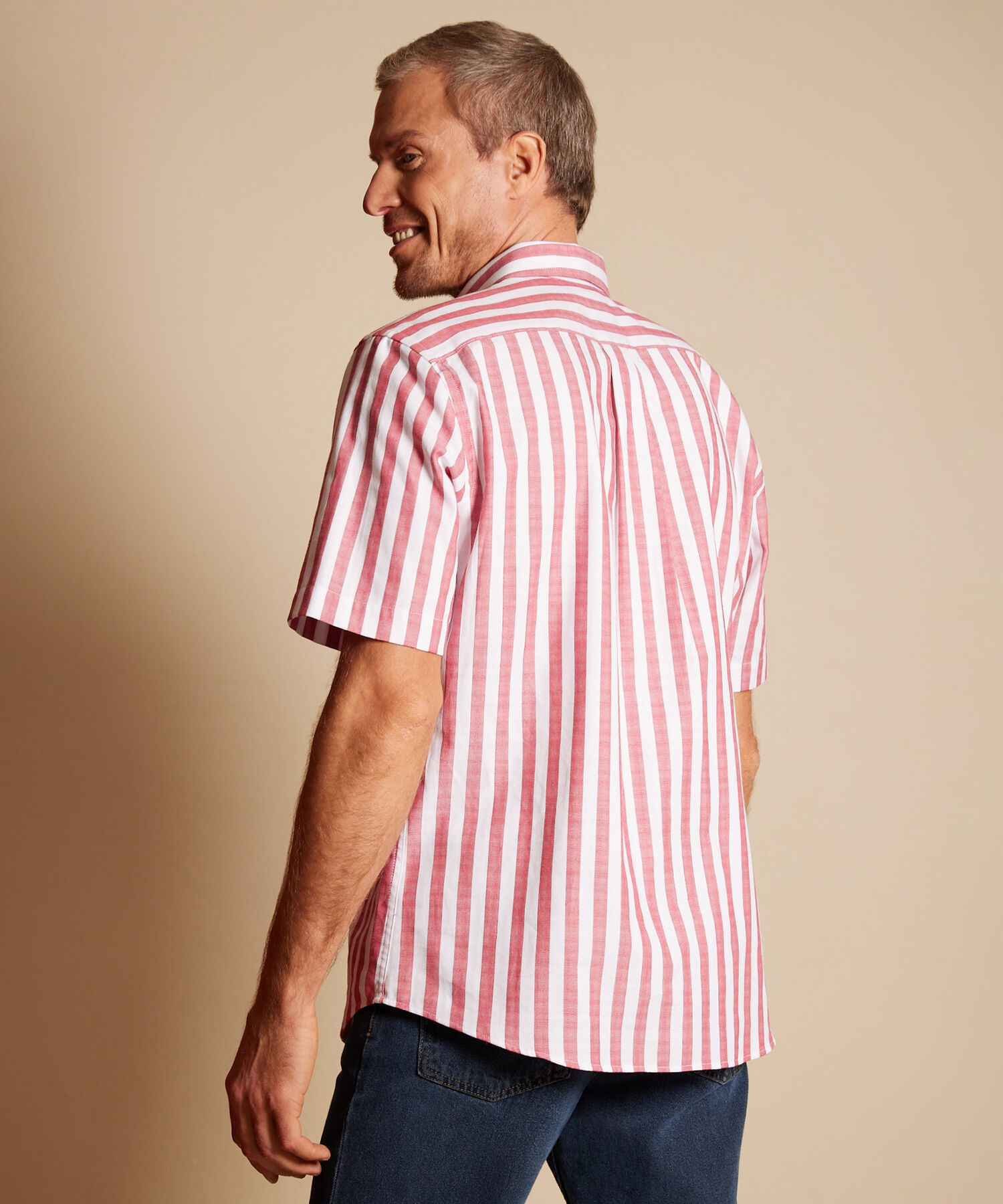 Camisa Manga Corta Prete&ntilde;ida