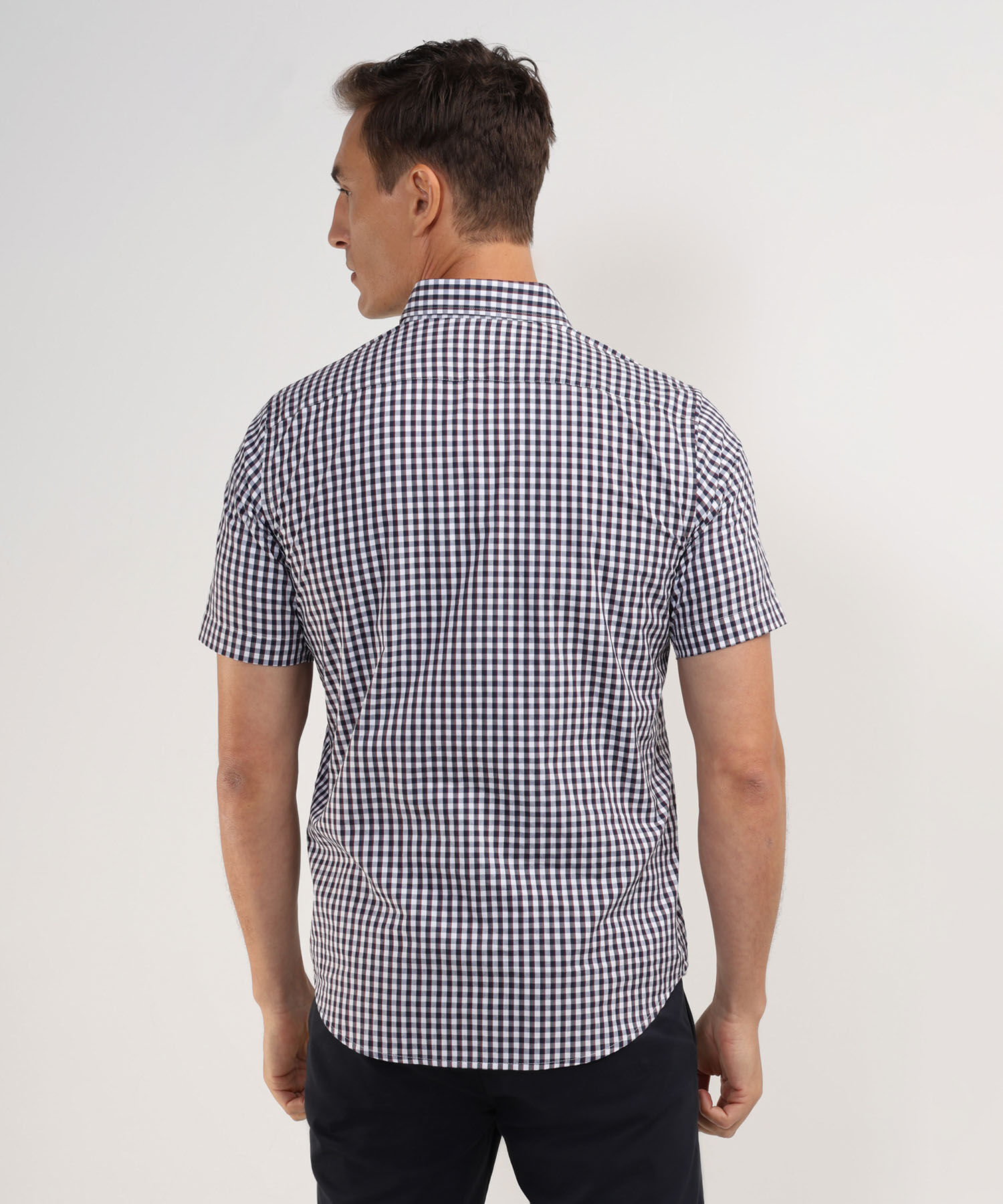 Camisa Manga Corta Preteñida Regular Fit