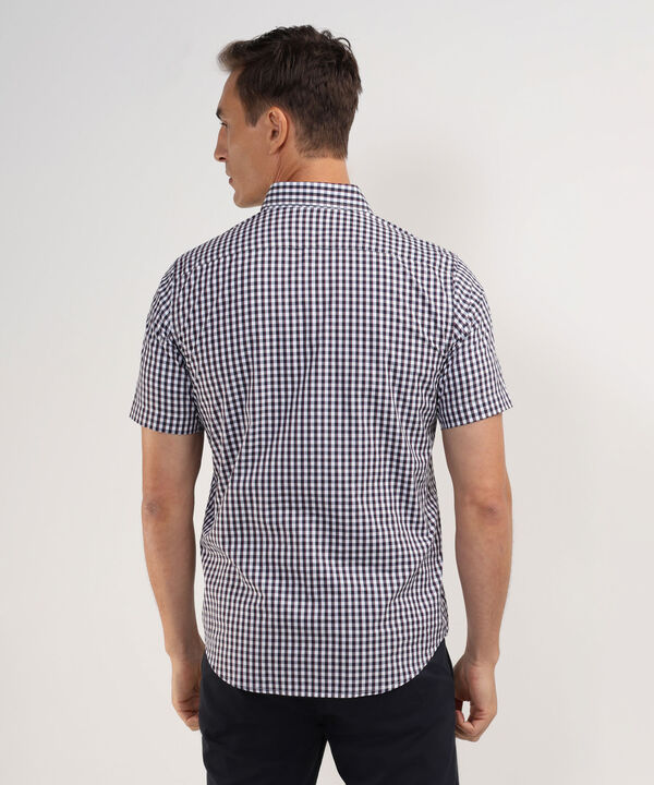 Camisa Manga Corta Preteñida Regular Fit