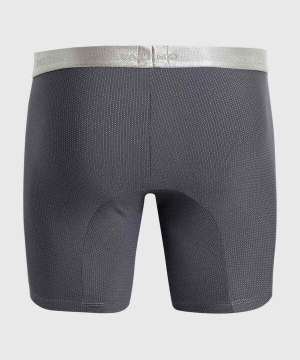 Set x2 B&oacute;xers Largos con Textura Microperforada para Hombre