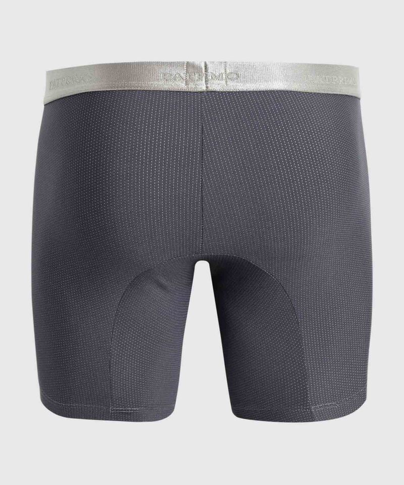 Set x2 B&oacute;xers Largos con Textura Microperforada para Hombre