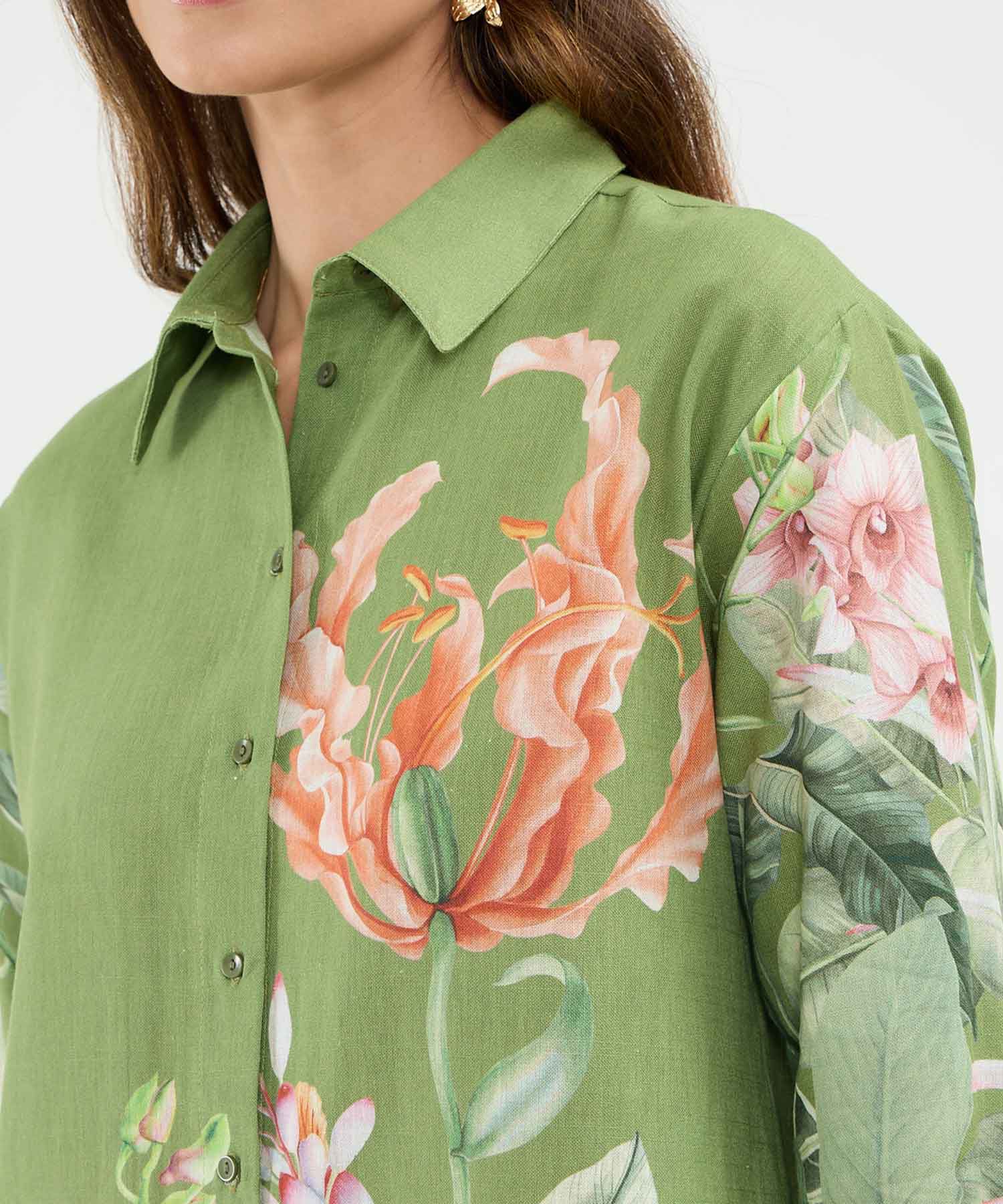 Camisa Estampado Floral