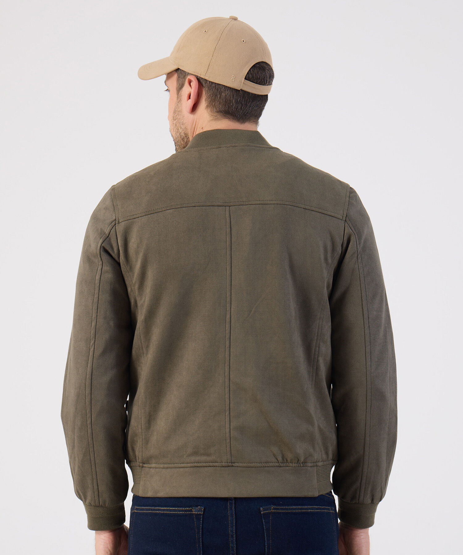 Chaqueta Bomber Para Hombre