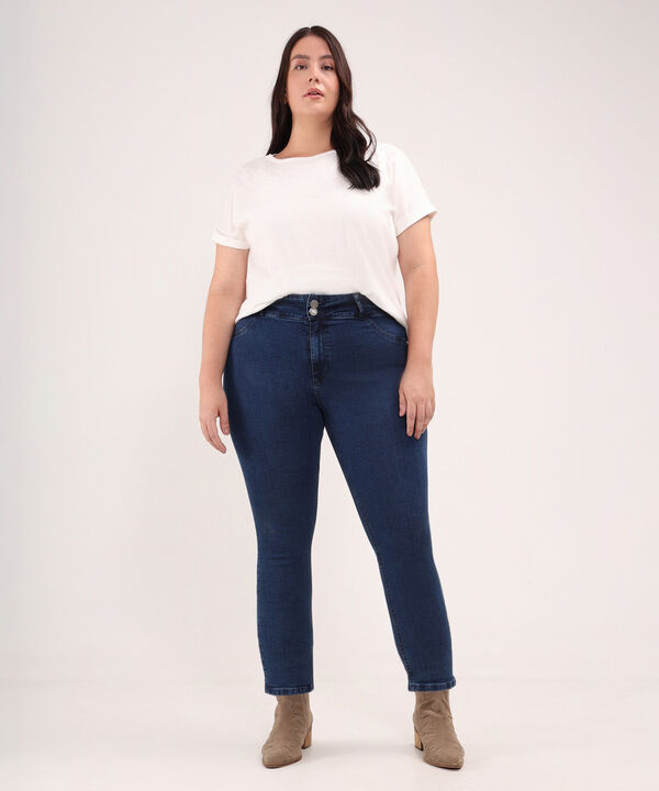 Jean Jegging Capri Alba Tono Oscuro image number null