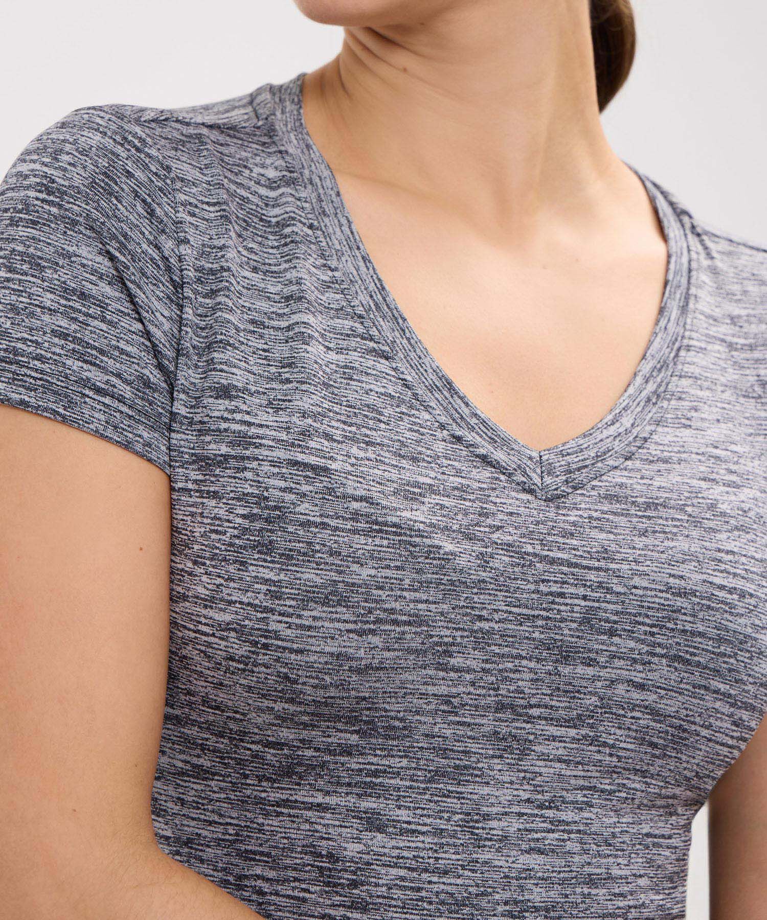 Camiseta Deportiva Jaspeada