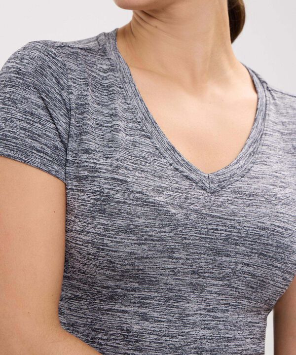 Camiseta Deportiva Jaspeada image number null