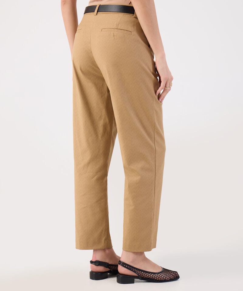 Pantalón Sastre Estampado Micro