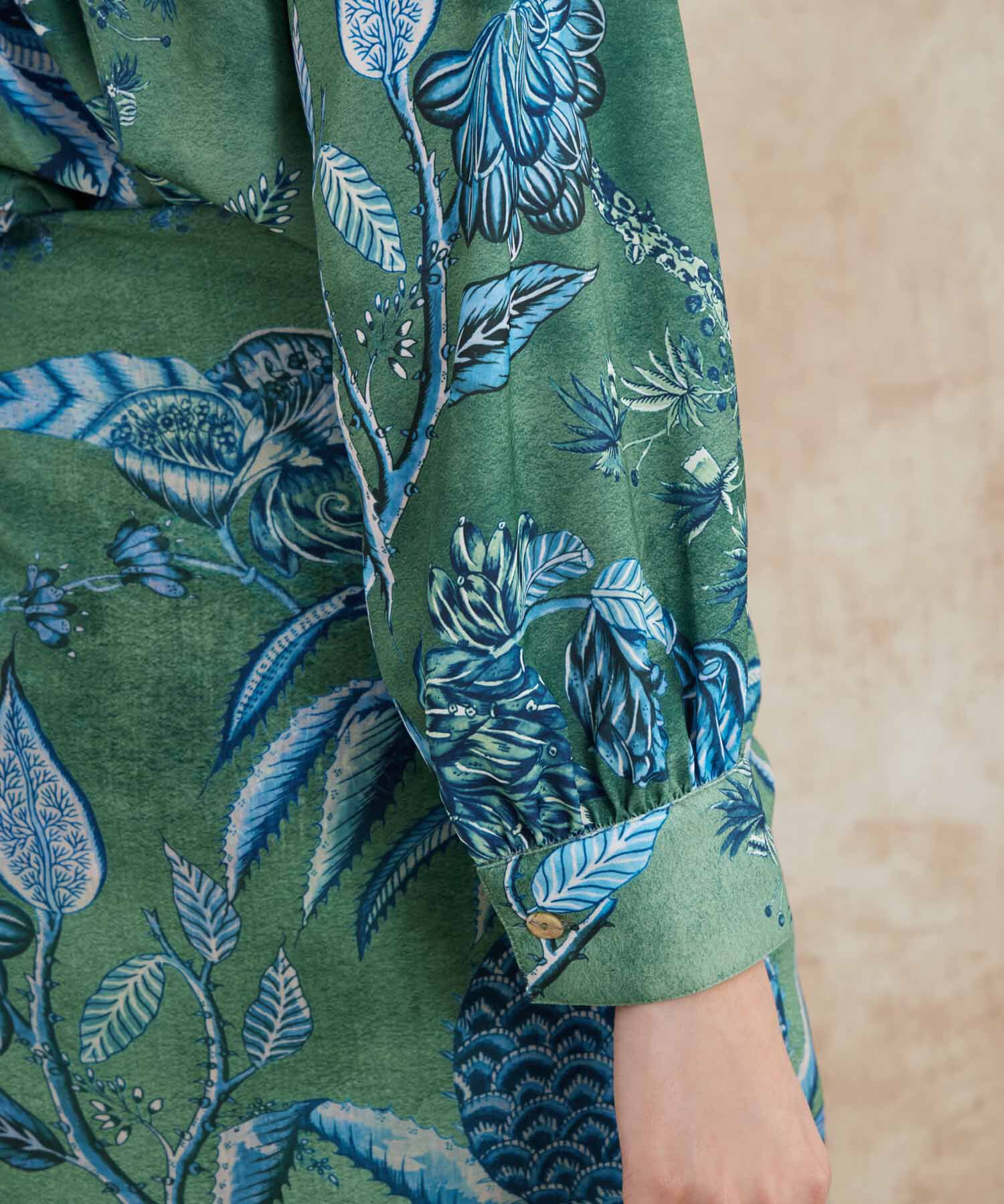 Camisa Manga Larga Estampada