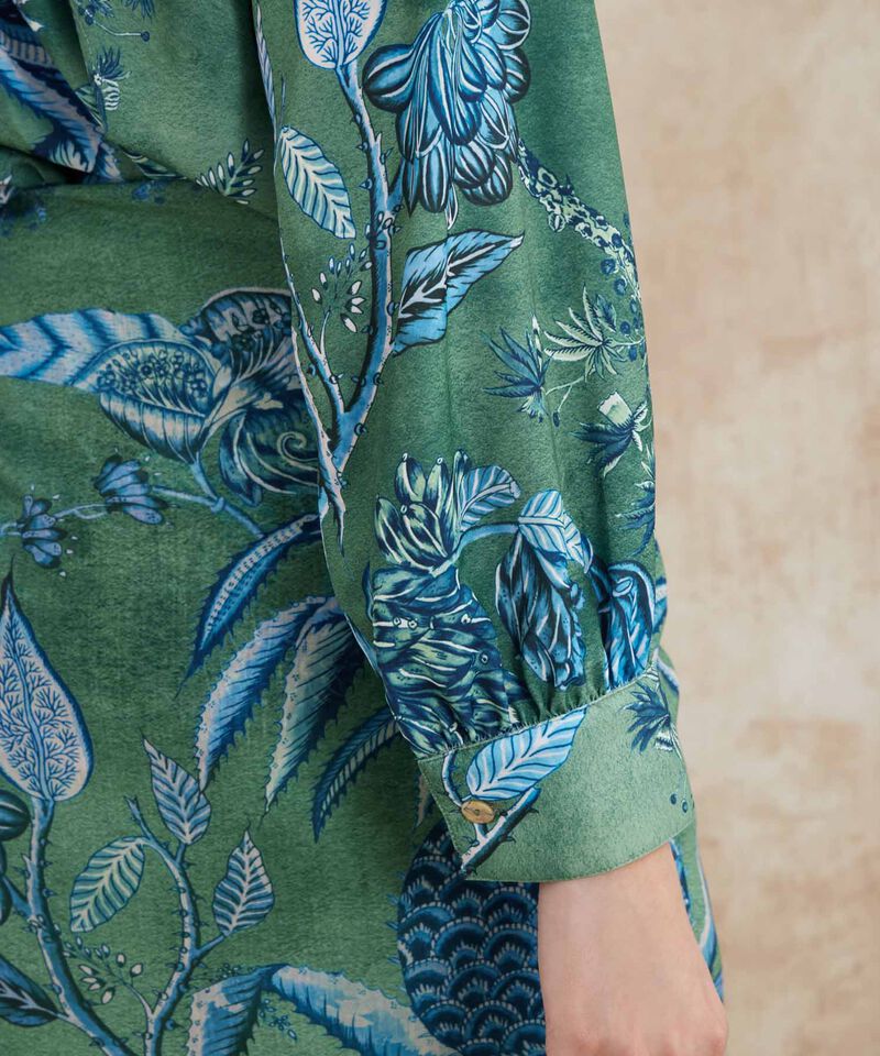 Camisa Manga Larga Estampada