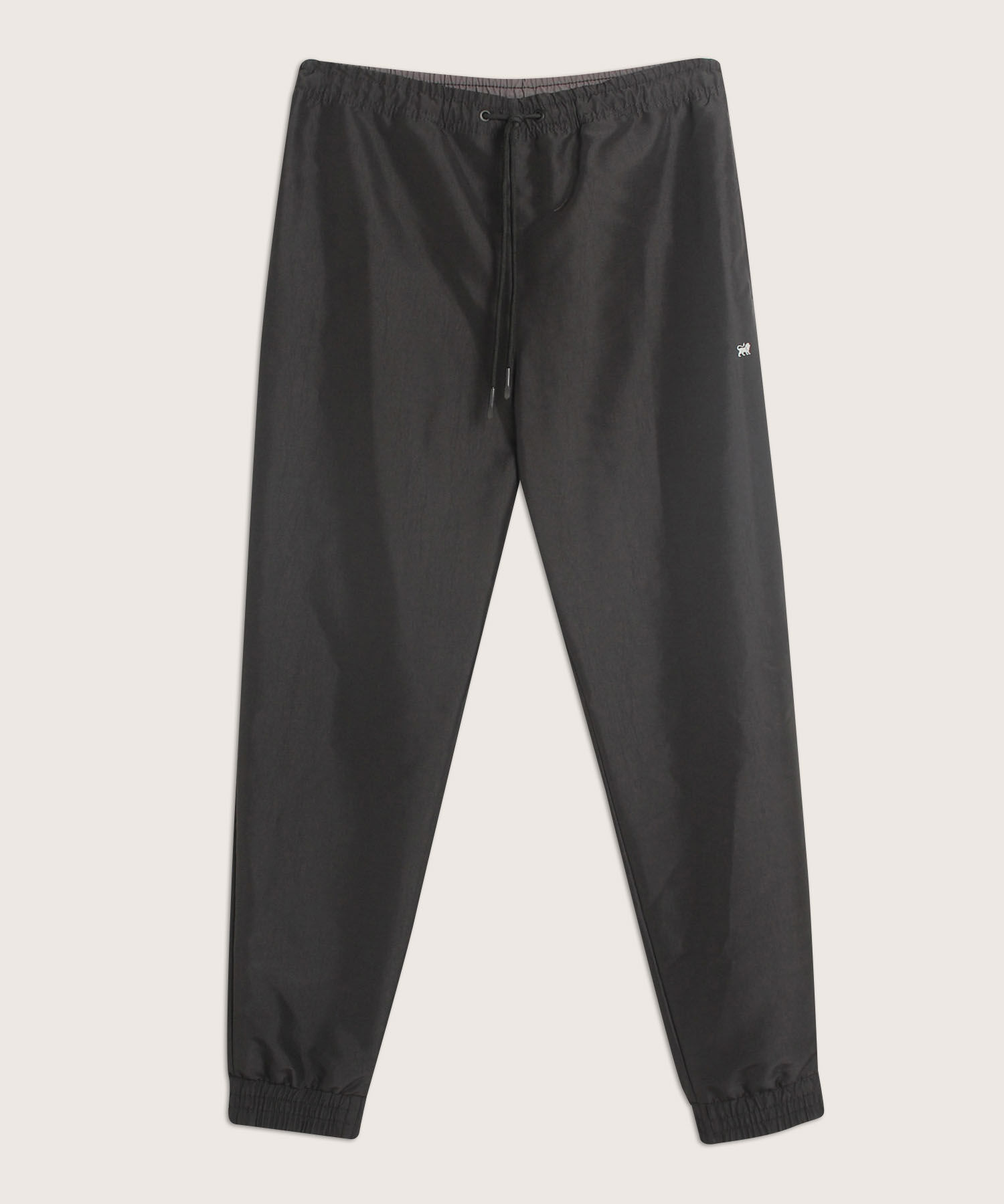 Pantal&oacute;n Jogger Plano Unicolor Con Cortes Contraste, Bolsillos Laterales, Cord&oacute;n Ajustable Y El&aacute;stico Interno, Sport L&iacute;neas