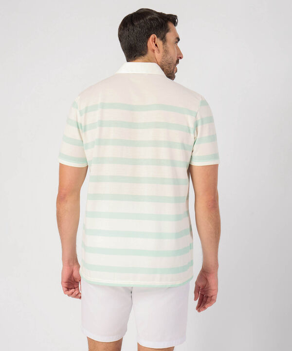 Polo A Rayas Con Bolsillo 