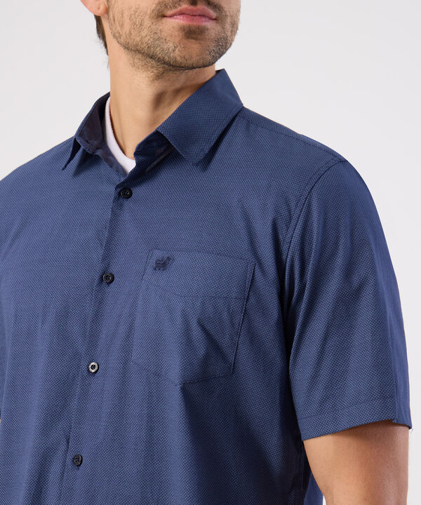 Camisa Casual Manga Corta Para Hombre image number null