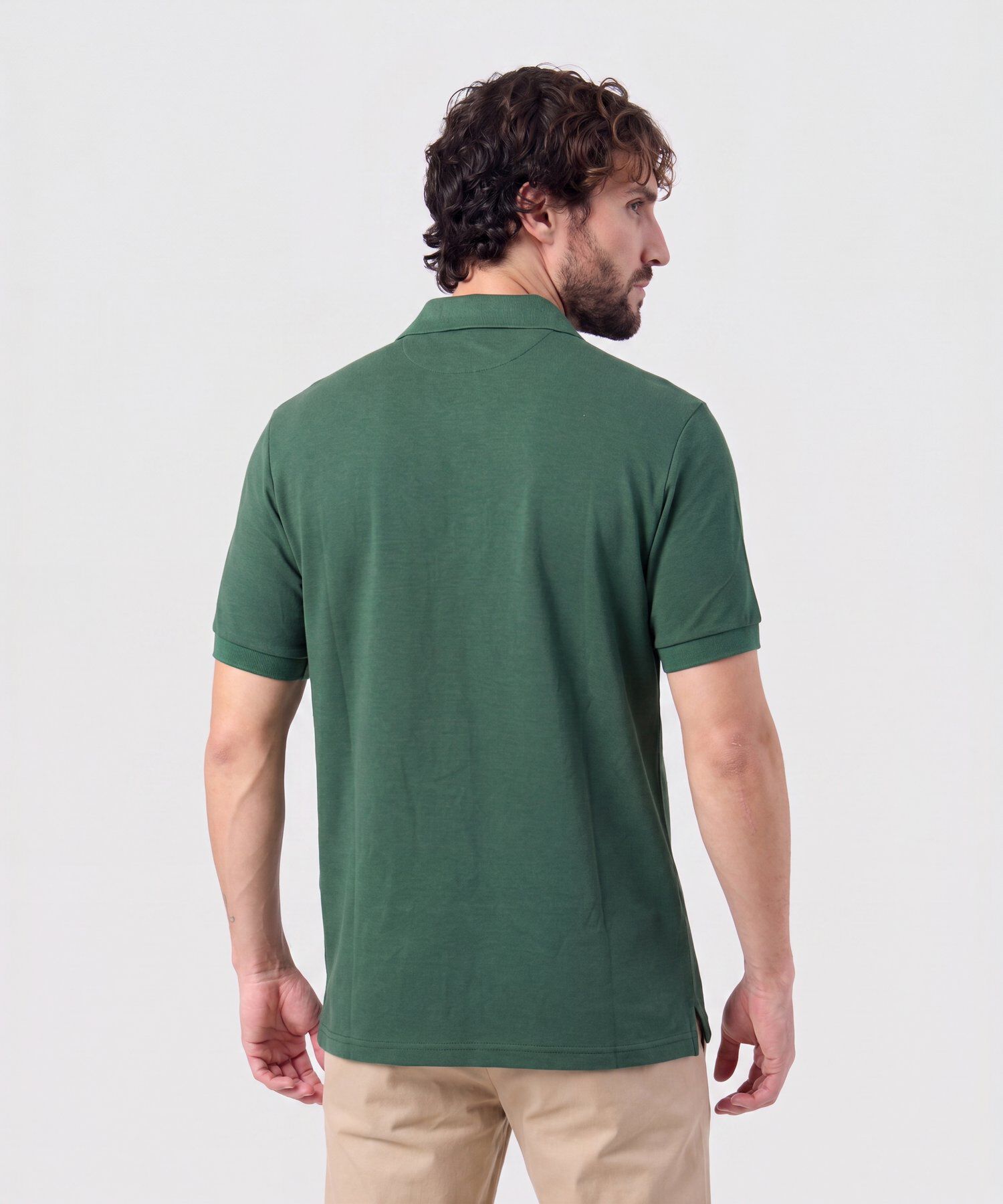 Polo Con Bordado Para Hombre