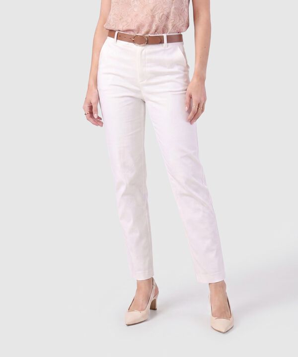 Pantal&oacute;n Recto Cl&aacute;sico Mujer image number null