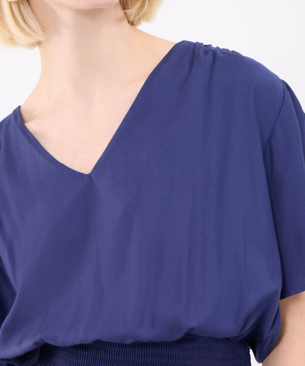 Blusa Unicolor Para Mujer image number null
