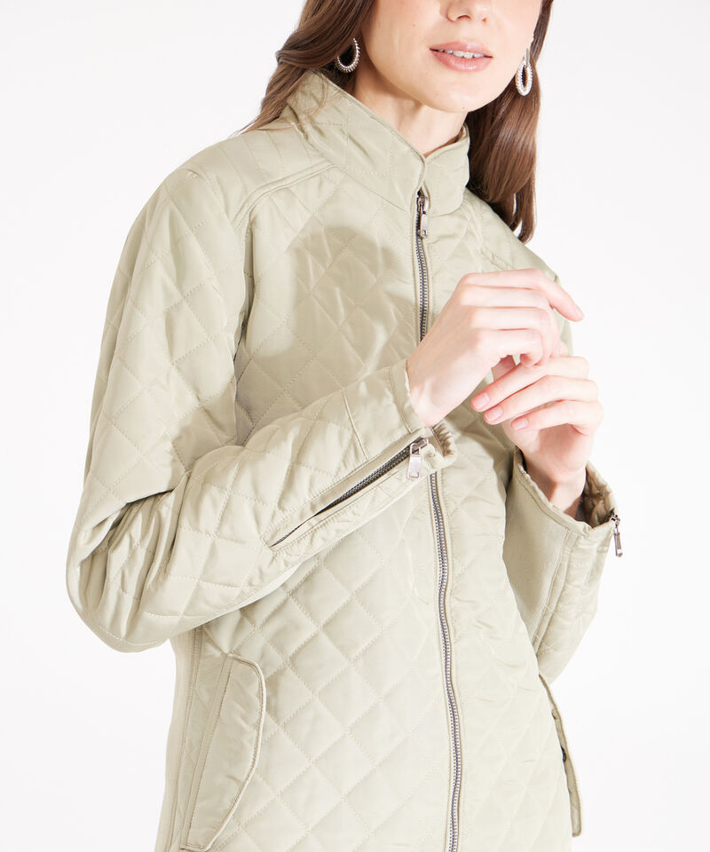 Chaqueta Acolchada Manga Larga